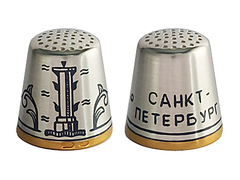 Серебряный наперсток «Санкт-Петербург Ростральные колонны»